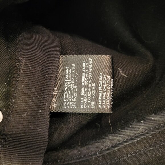 Amiri Black Distressed Jeans - Picture 6 of 6